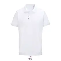 Polo unisexe made in France en piqué de coton bio publicitaire – PIERROT