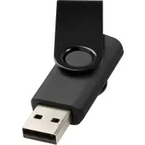 Clé USB personnalisable rotative métallisée