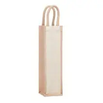 Sac en jute personnalisable pour une bouteille - CAMPO DI VINO