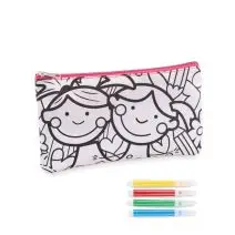 Trousse publicitaire à colorier avec feutres - KIDDO