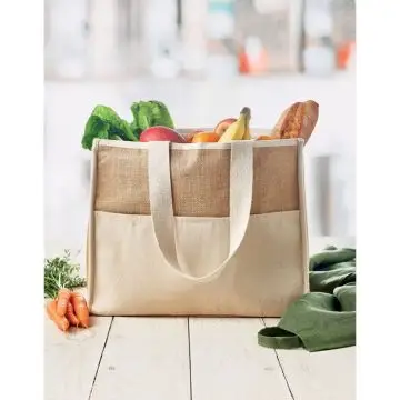 Sac shopping en toile de jute - CAMPO DE GELI