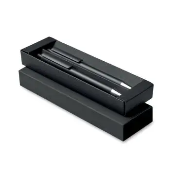 Set de stylos personnalisable en alu recyclé - ORWELL