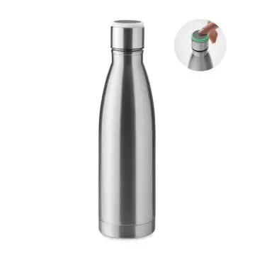 Bouteille publicitaire à rappel inox 500 ml - DEREO