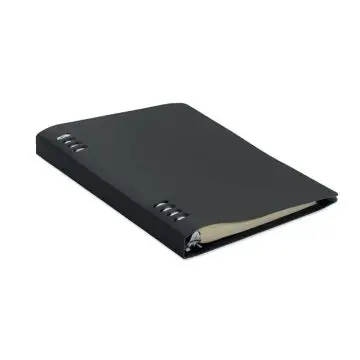 Cahier A5 à spirales rechargeable en PU recyclé personnalisé – SPIRABLE