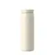 Mug isotherme Ocean Bottle Peak Brew coloris grès en inox recyclé avec couvercle 360° et logo blanc discret