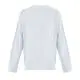 T-shirt manches longues personnalisé LEGACY LSL blanc, coupe oversize, épaules tombantes et poignets côtelés, vu de face