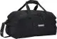 Sac de voyage personnalisé Thule Lumion 40 L noir en polyester recyclé avec poignées de portage et bandoulière
