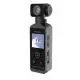Caméra de poche personnalisée Prixton Snap DC600 noire au format vertical avec écran couleur et objectif en tête