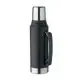 Bouteille isotherme personnalisable 1L NYIMA verte avec poignée ergonomique et bouchon acier