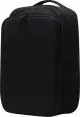 Sac à dos Herschel personnalisé Kaslo 20 L noir en polyester recyclé vu de trois quarts avec poignée