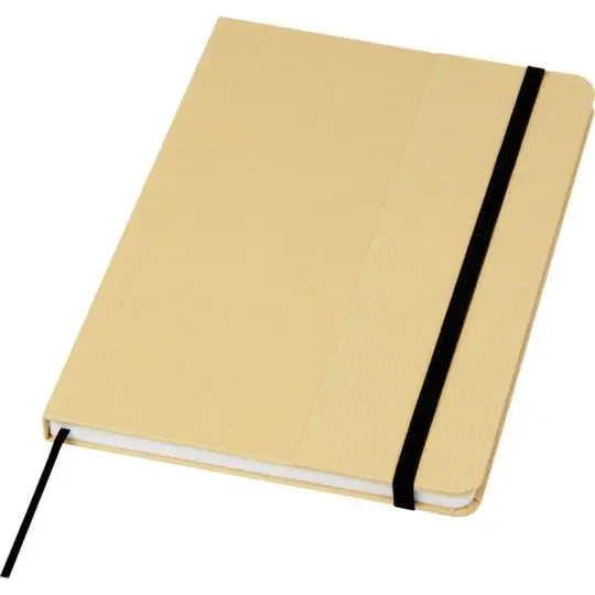 Carnet à couverture rigide A5 en carton recyclé - Nelida 