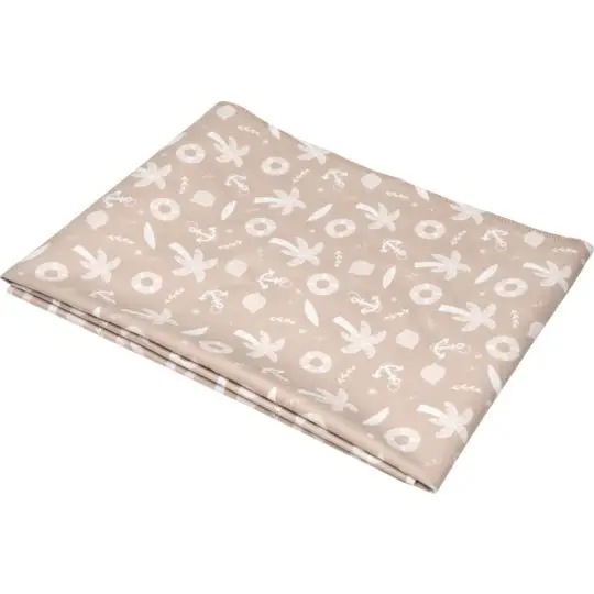 Serviette légère personnalisable avec impression par sublimation de 50 x 100 cm - Floret