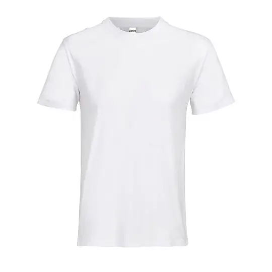T-shirt unisexe épais col rond en coton open-end publicitaire – CLIFF