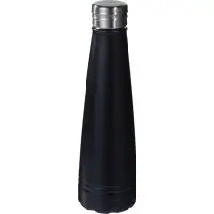 Design ergonomique élégant avec paroi intérieure plaquée cuivre pour une conductivité thermique optimale et une protection antibactérienne naturelle - 99,9% des bactéries éliminées.
