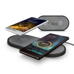 Station de Charge Duo par Induction (Sans Fil) Personnalisable