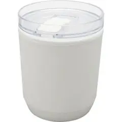 Gobelet publicitaire double paroi en plastique recyclé de 180 ml - Hudson 