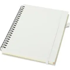 Cahier à spirales A5 à couverture rigide en plastique recyclé personnalisée - Liss 