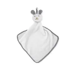 Serviette publicitaire lapin en peluche - HUG ME