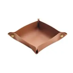 Vide-poches publicitaire pliable en PU - KEYSPOT