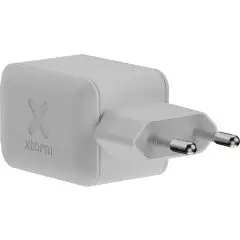 Chargeur USB-C personnalisé Xtorm NextGen 70 W blanc à fiche européenne avec logo Xtorm en relief